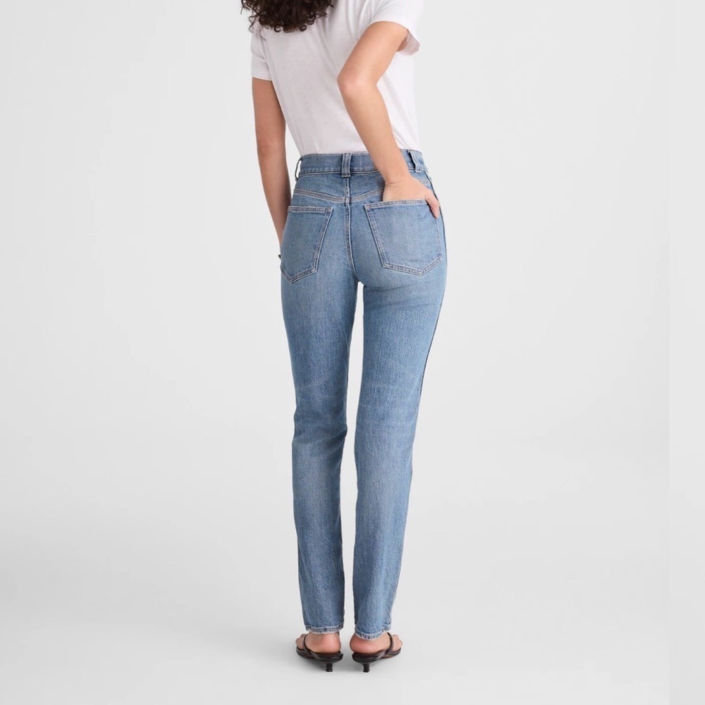 Madewell The Pefect Vintage Jean High Rise Medium Wash Stretch Denim Size 25 - Picture 3 of 16